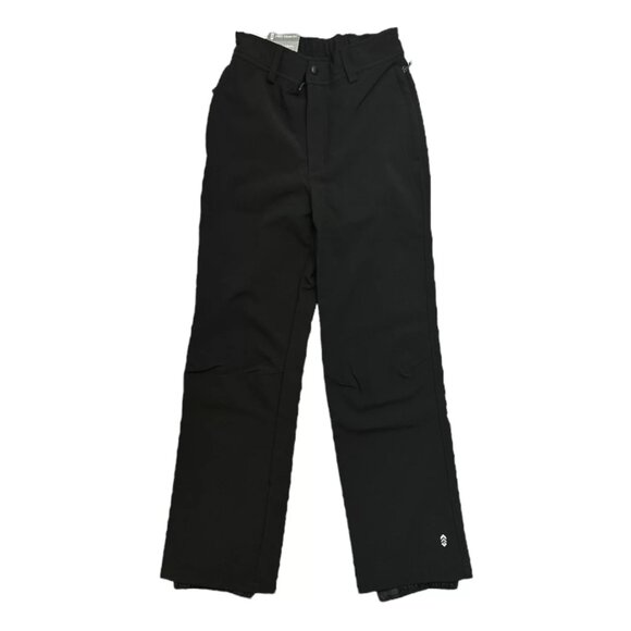 Free Country Mens Wind & Water Resistant Flex Softshell Ski Pant (Jet Black XXL) - Picture 1 of 1